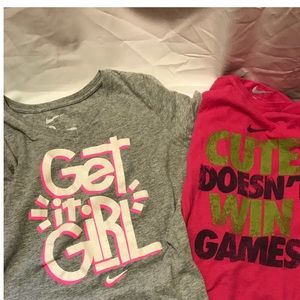 Nike 2 X-large youth shirts
